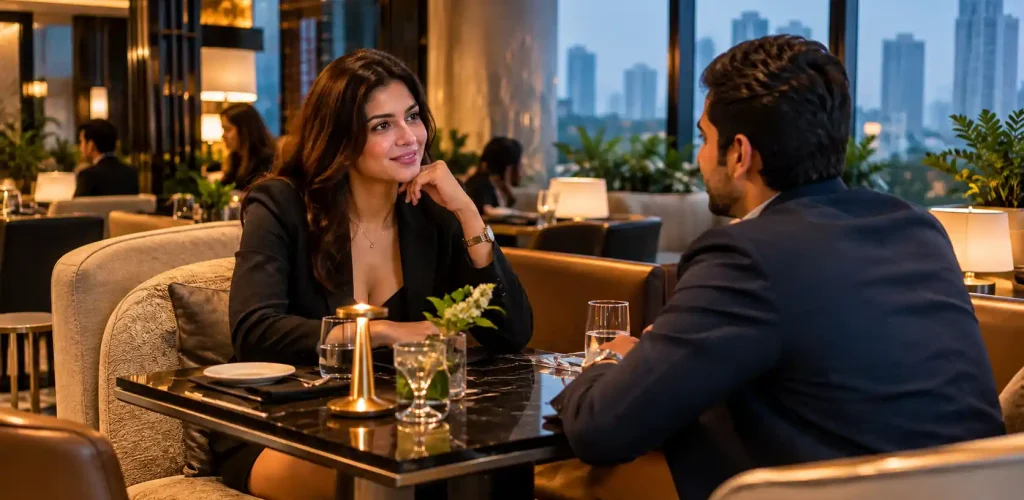 Companionship etiquette in a Noida social setting